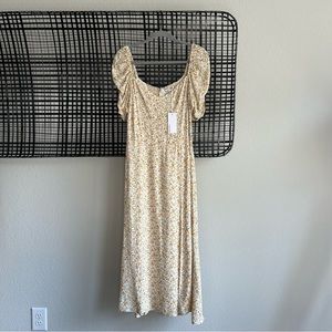 Reformation Bandit floral-print midi dress